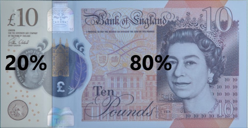 20 80 Strategy 10 Pound Note
