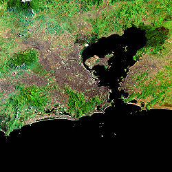 ↑Satellite photo↑ of Rio