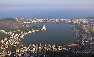 Lagoa Rodrigo de Freitas (view from Corcovado)