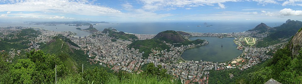 ↑View↑ from Corcovado Hill