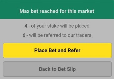 Bet Referred to Trader