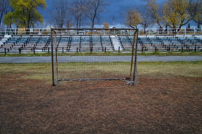 Abandoned Football Game