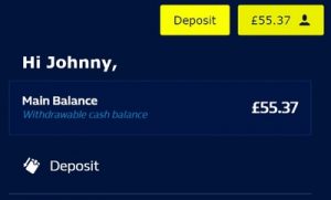 Bookie Account Balance