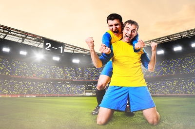 BTTS Goal Celebration