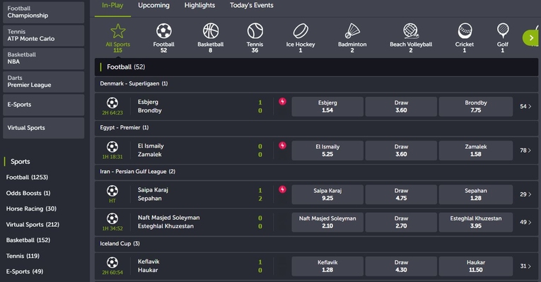 Comeon Site Usability