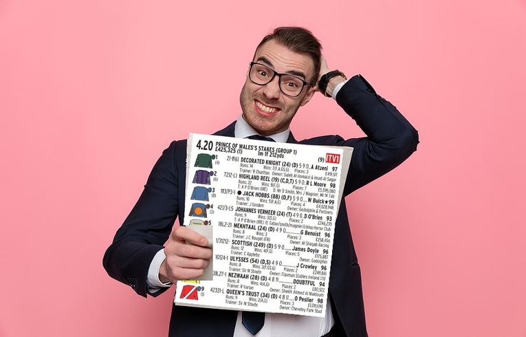 Confused Horse Racing Punter