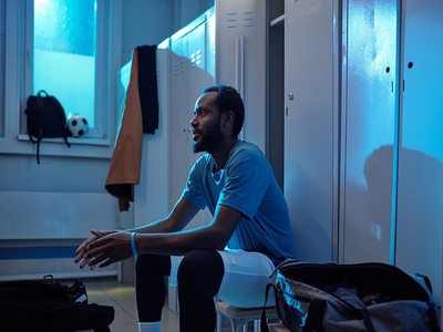 Football Player Not Selected for the Team