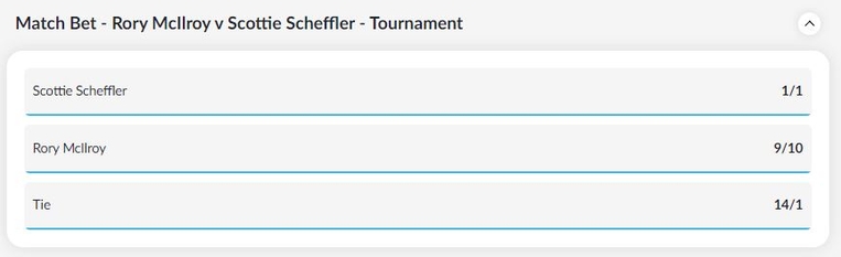 Match Up Golf Betting