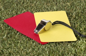 Red and yellow cards