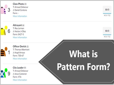 What is Pattern Form in Horse Racing