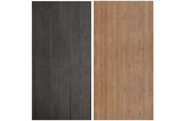 Cast In Place Wood Grain Board
