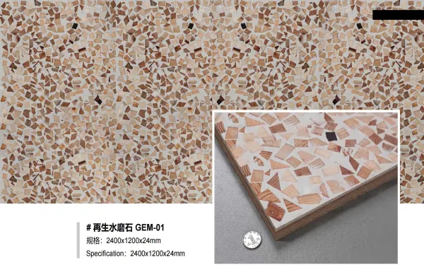 Reclaimed Terrazzo GEM01