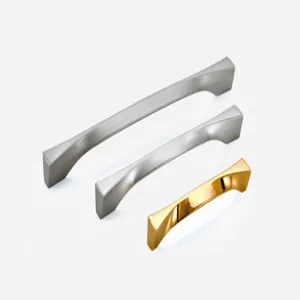 Zinc Alloy Cabinet Handle WZ2908 Brushed gold cabinet door handles