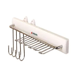 DR02 Side mounted tie & belt rack