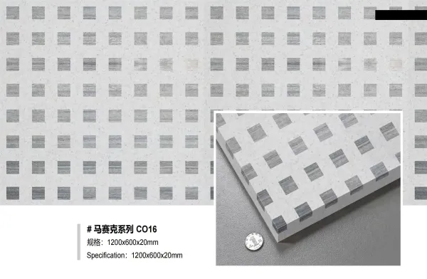Mosaic Series CO16 &ndash; Factory-Direct Terrazzo Flooring for Modern Living