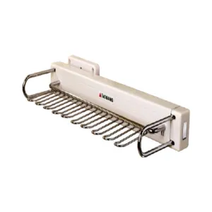 GR01 High-end side mounted tie & belt rack