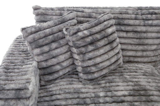 MOD #520 Big WIg Charcoal Sofa Chaise - Furniture City (CA)l