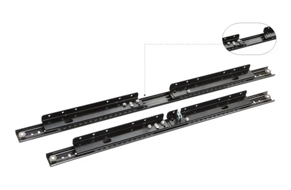 SD-A35/SD-A35S Light-duty Double Extension Dining Table Slide Without Lock / Light-duty Double Extension Dining Table Slide With Lock