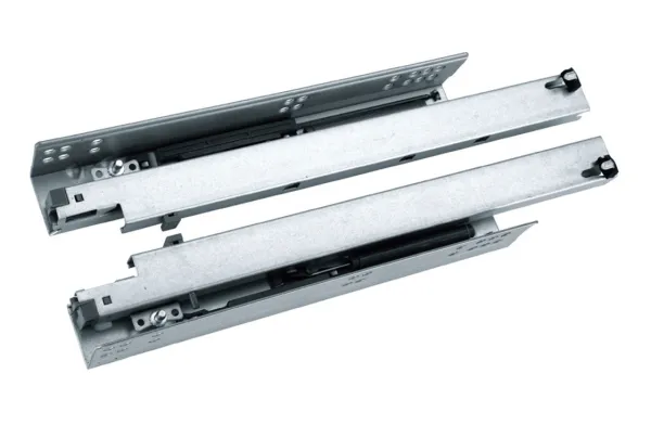 SD-B316B Three sections full pull out rebound slide track(with a handle)
