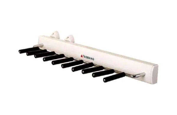 DR03 Side mounted tie & belt rack