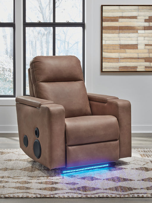 Lorrenton Power Glider Recliner with Audio System - Furniture City (CA)l