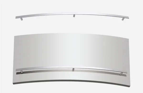 Minimalist aluminum handle WA0342