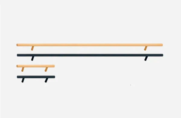 Minimalist aluminum handle WA0402A