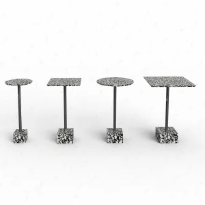Resin Terrazzo Stone Table &mdash; A Celebration of Color, Craft, and Contemporary Elegance