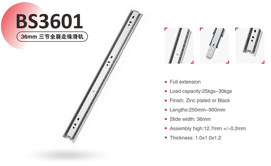 Table Rail BS3601