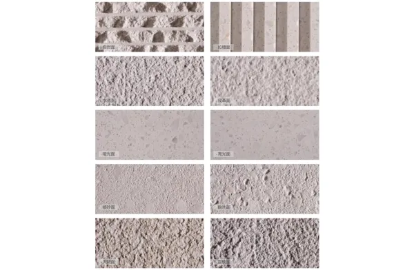 Various surface treatment processes