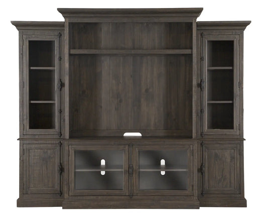 Magnussen Bellamy Entertainment Wall in Peppercorn Furniture City