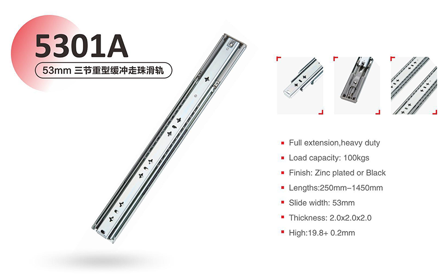 Table Rail Series BS5301A