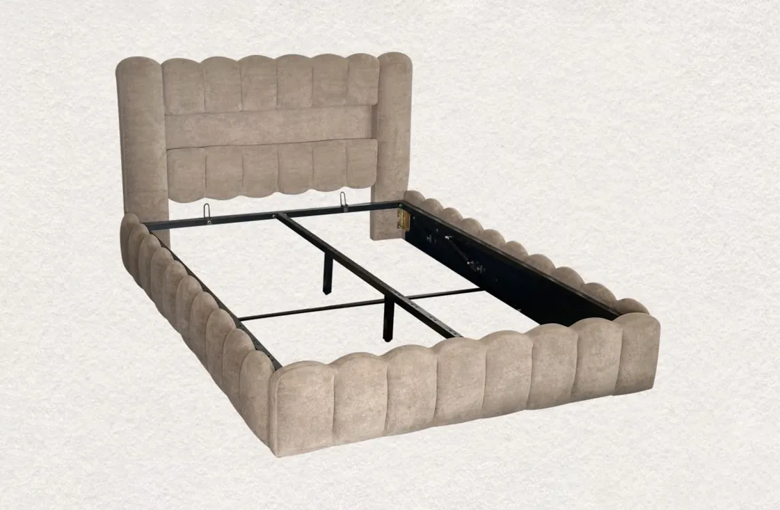 CSH-464 Luxury King-Size Upholstered Bed for Hospitality Projects