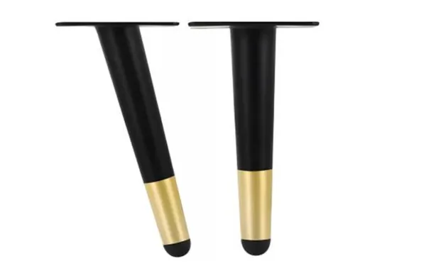 Furniture Legs L30467 Angled Tapered Metal Furniture Legs