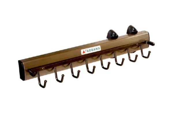 DR06 Side mounted tie & belt rack
