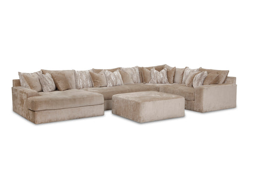 The Roxie, Oversized 4 Piece Sectional - Furniture City (CA)l