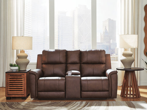 Bleckley Power Reclining Loveseat with Console - Furniture City (CA)l