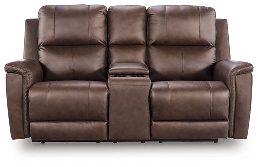 Bleckley Power Reclining Loveseat with Console - Furniture City (CA)l