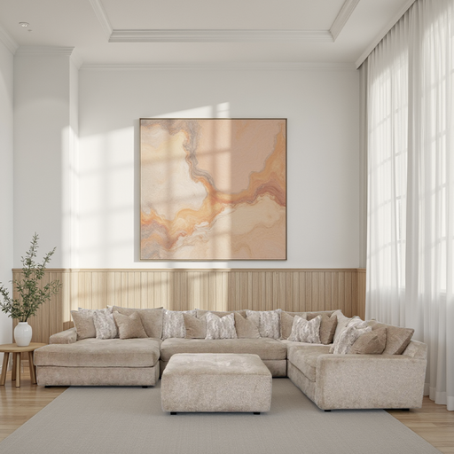 The Roxie, Oversized 4 Piece Sectional - Furniture City (CA)l